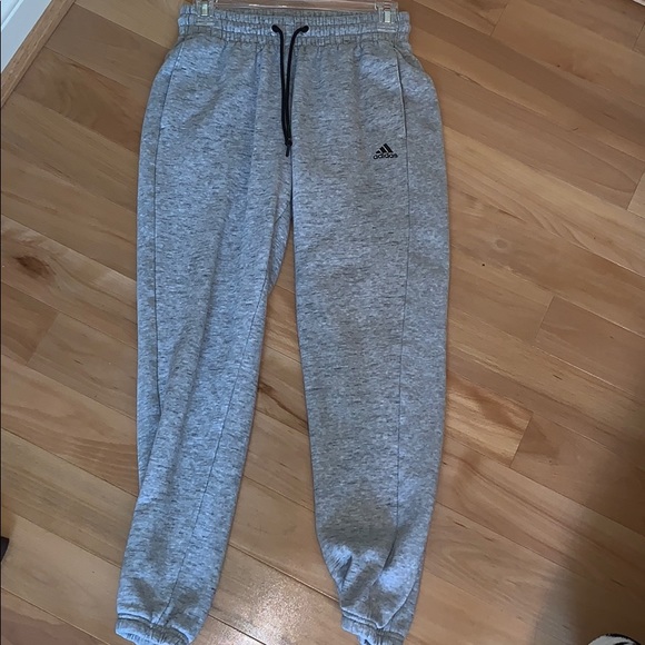 ADIDAS GREY JOGGERS - Picture 2 of 3
